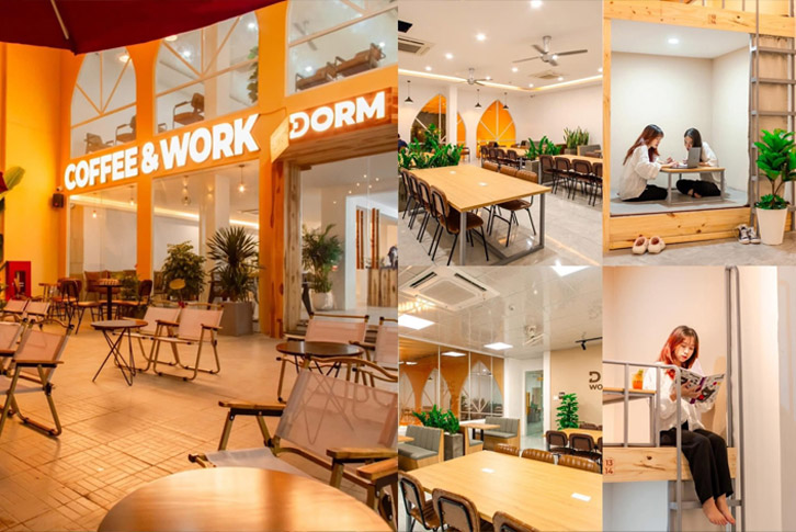 Dorm Coffe – Không gian học nhóm xuyên đêm tại trung tâm Hải Châu