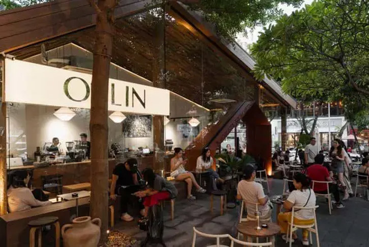 OLLIN Café - Specialty coffee kết hợp sân vườn hiện đại