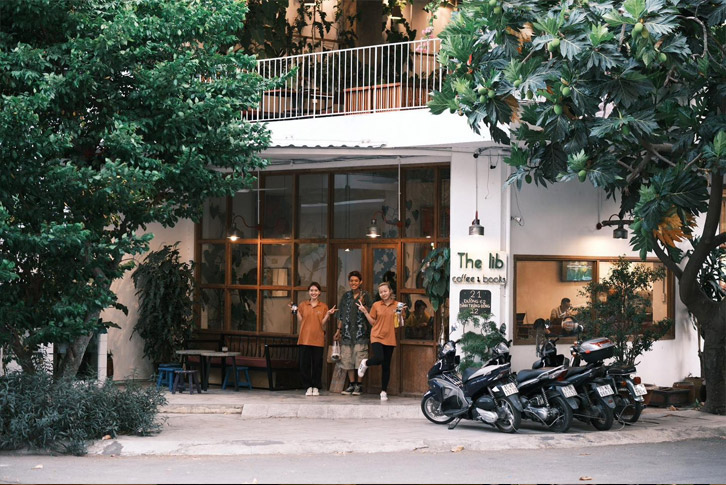 The LIB coffee and books - Không gian học nhóm và làm việc dài giờ