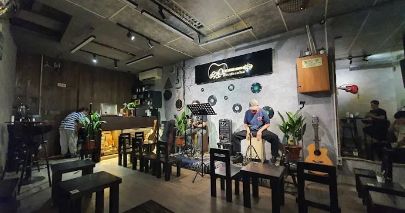 Top 12 quán cafe Acoustic nghe nhạc sống cực chất 8 HÀ - Acoustic Coffee