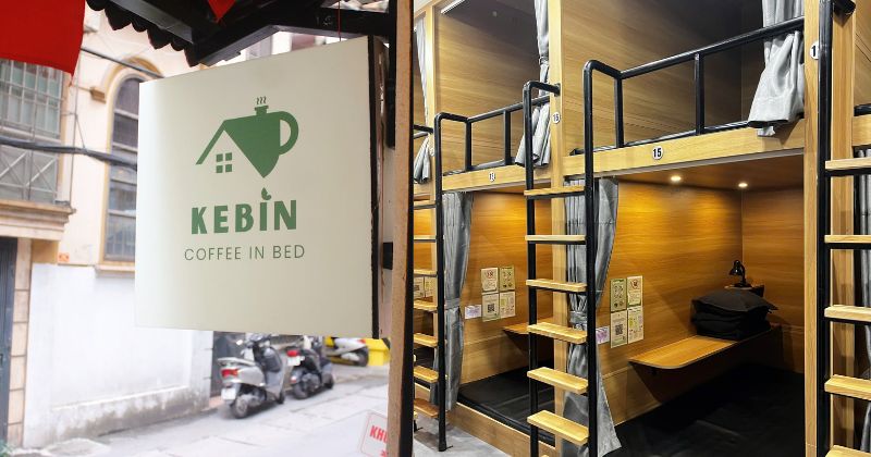 Top 8 quán cafe giường nằm tại Hà Nội để trú nóng 6 Kebin Coffee in Bed