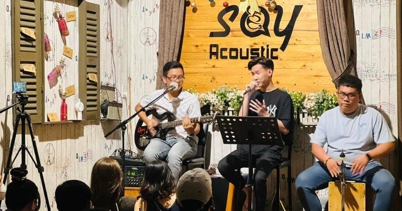 Top 12 quán cafe Acoustic nghe nhạc sống cực chất 5 SAY Acoustic